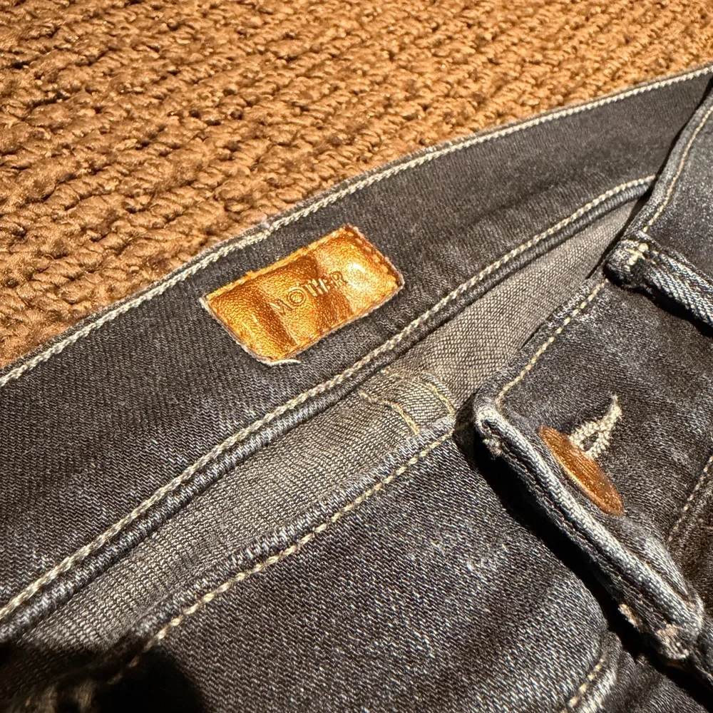 Classic Mother Denim “The Rascal” Indigo Skinny Jeans - Picture 2 of 7